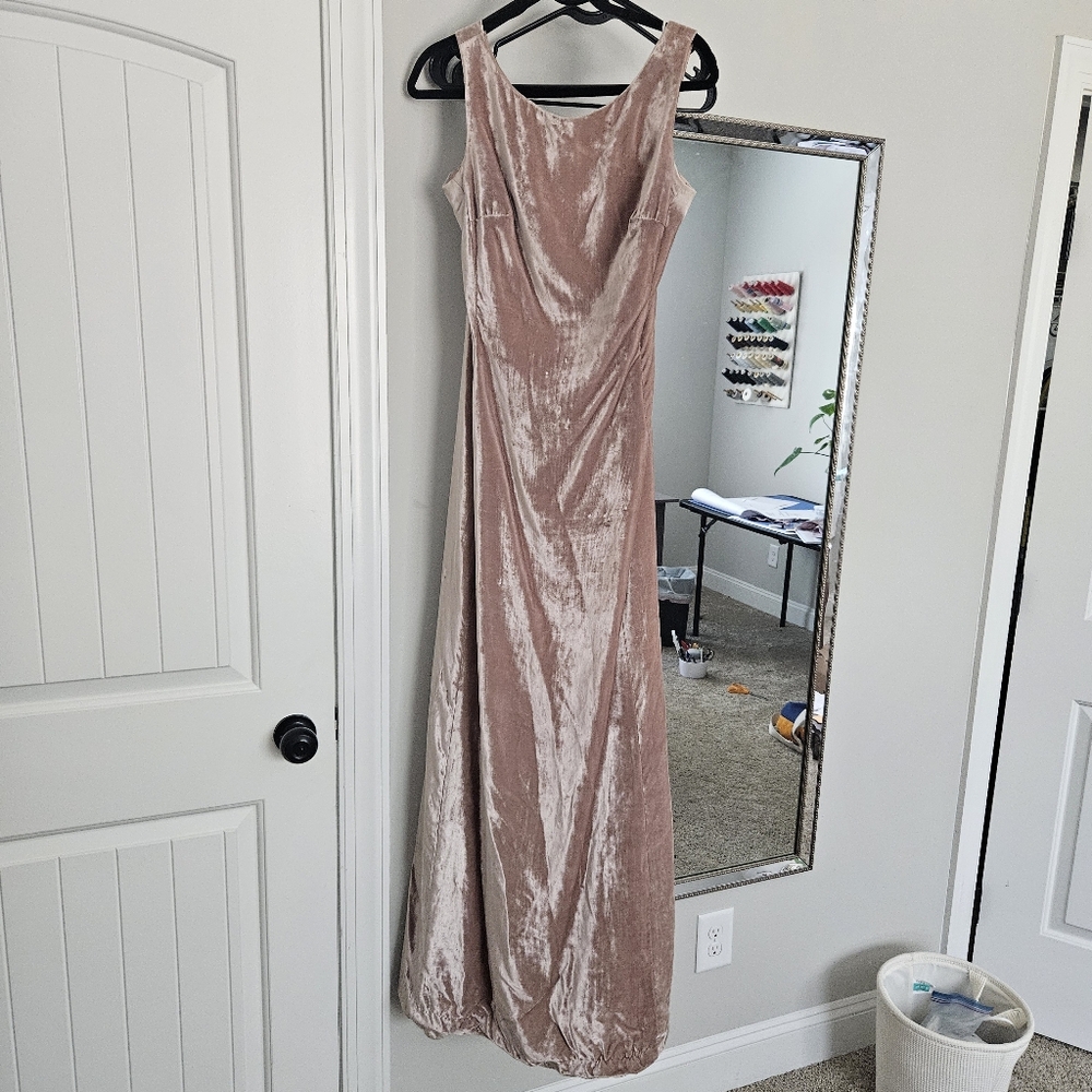 Vintage 90s Watters and Watters Mermaid Gown